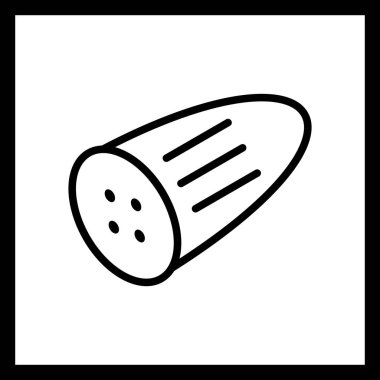 Kişisel ve ticari kullanım için vektör yiyecek simgesi.