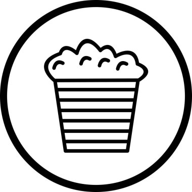 Kişisel ve ticari kullanım için vektör yiyecek simgesi.