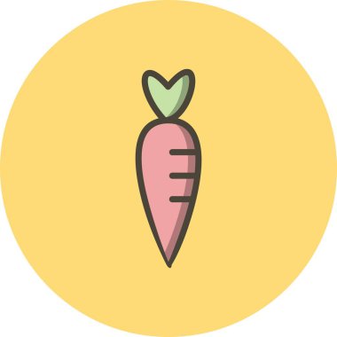 Kişisel ve ticari kullanım için vektör yiyecek simgesi.