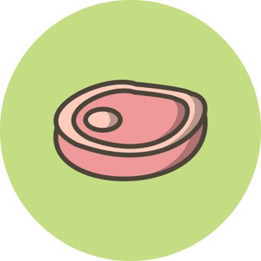 Kişisel ve ticari kullanım için vektör yiyecek simgesi.