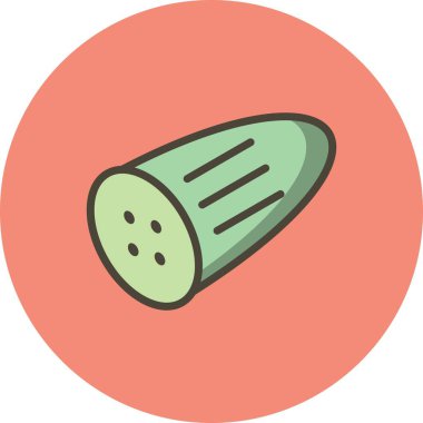 Kişisel ve ticari kullanım için vektör yiyecek simgesi.