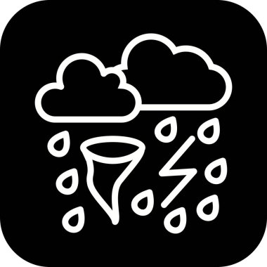 Kişisel ve ticari kullanım için vektör Hava durumu simgeleri...