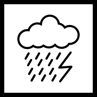 Kişisel ve ticari kullanım için vektör Hava durumu simgeleri...