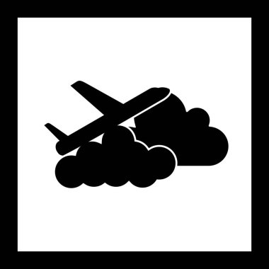 Vektör uçak bulut ICO