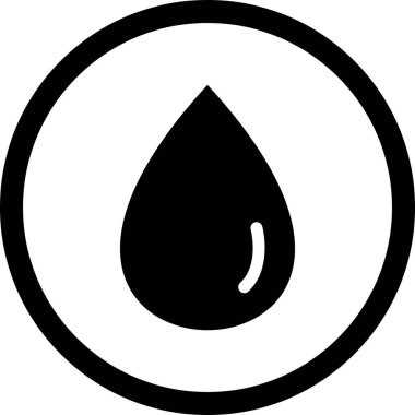 Vektör yağmur damla ICO