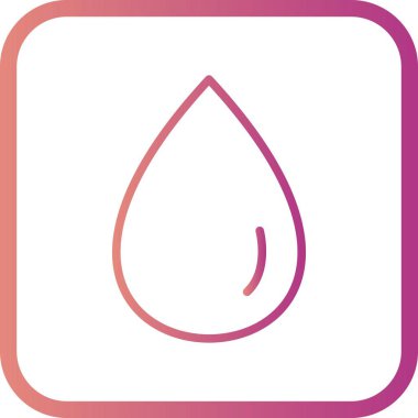 Vektör yağmur damla ICO