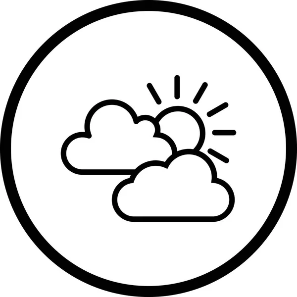 Vektorové Ikony Počasí Pro Osobní Komerční Využití — Stockový vektor