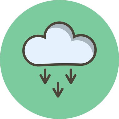 Kişisel ve ticari kullanım için vektör Hava durumu simgeleri...