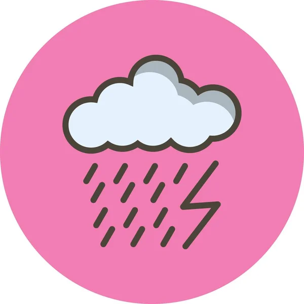 Vector Weather Icons Personal Commercial Use — Stock Vector