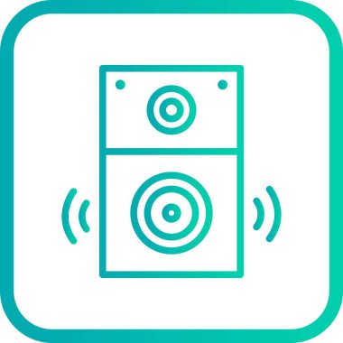 Kişisel ve ticari kullanım için vektör çoklu ortam simgesini.