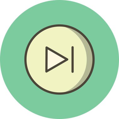 Kişisel ve ticari kullanım için vektör çoklu ortam simgesini.