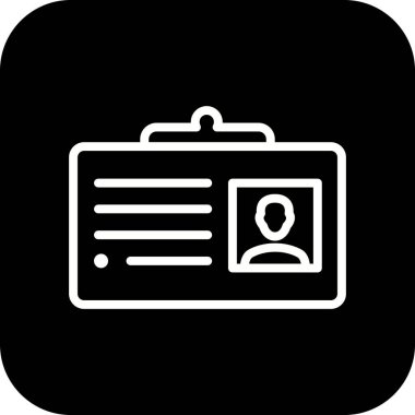 Vektör kartvizit ICO