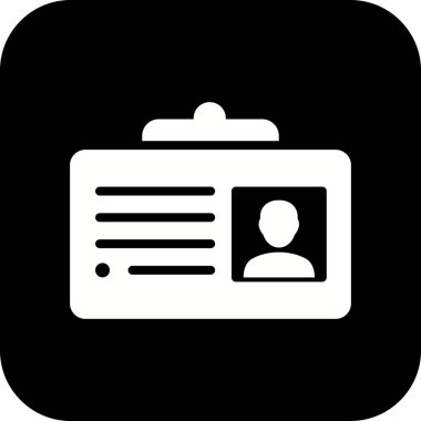 Vektör kartvizit ICO