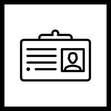 Vektör kartvizit ICO