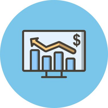 Kişisel ve ticari kullanım için vektör iş ikonları/simgeleri.