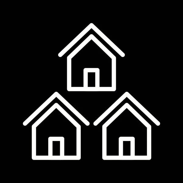 Vector Real Estate Icon — Stock Vector