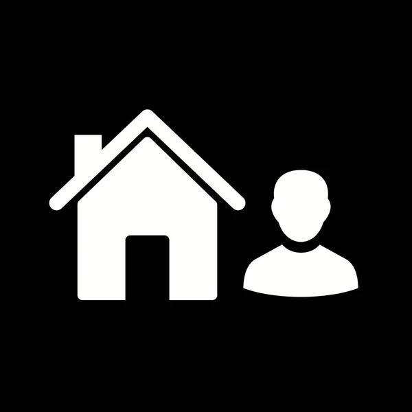 Vector Real Estate Icon — Stock Vector