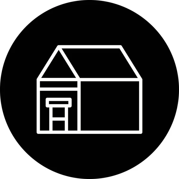 Vector Real Estate Icon — Stock Vector