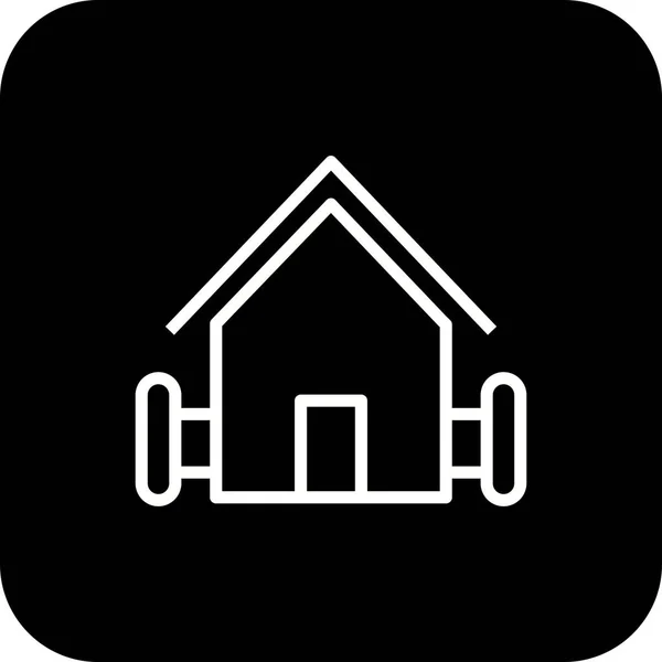 Vector Real Estate Icon — Stock Vector