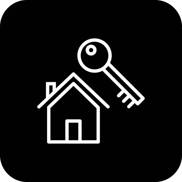 Vector Real Estate Icon — Stock Vector