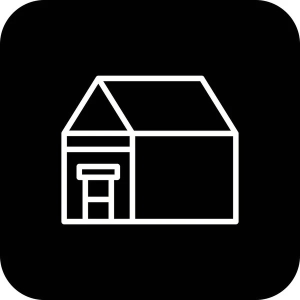 Vector Real Estate Icon — Stock Vector