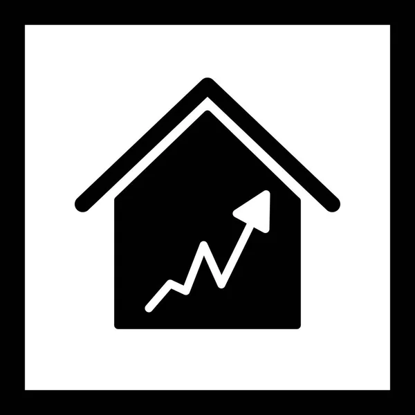 Vector Real Estate Icon — Stock Vector