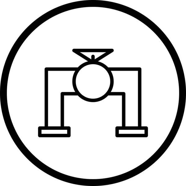 Иконка Векторного Строительства Личного Коммерческого Использования — стоковый вектор