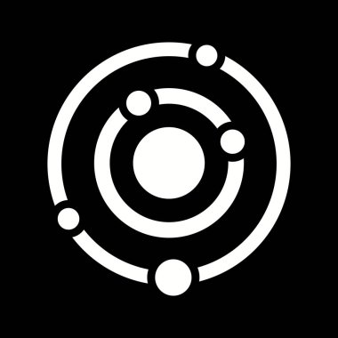 Kişisel ve ticari kullanım için vektör astronomi simgesi...