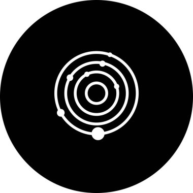 Kişisel ve ticari kullanım için vektör astronomi simgesi...