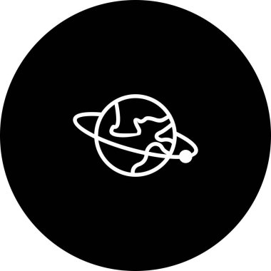 Kişisel ve ticari kullanım için vektör astronomi simgesi...