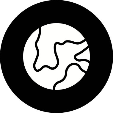 Kişisel ve ticari kullanım için vektör astronomi simgesi...