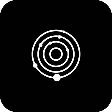 Kişisel ve ticari kullanım için vektör astronomi simgesi...