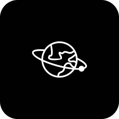 Kişisel ve ticari kullanım için vektör astronomi simgesi...