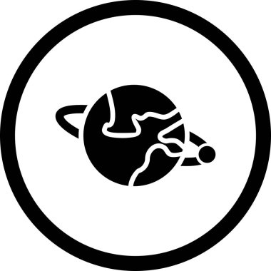 Kişisel ve ticari kullanım için vektör astronomi simgesi...