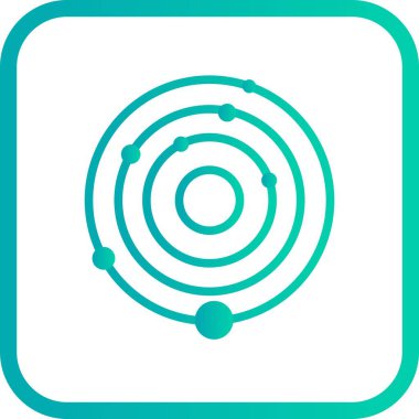 Kişisel ve ticari kullanım için vektör astronomi simgesi...