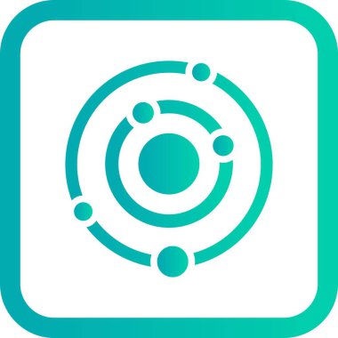 Kişisel ve ticari kullanım için vektör astronomi simgesi...