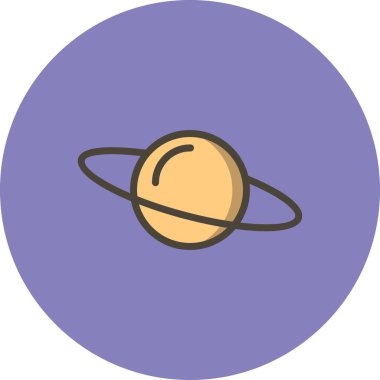 Kişisel ve ticari kullanım için vektör astronomi simgesi...