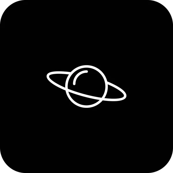 Vector Astronomy Icon Pentru Personal Comercial — Vector de stoc