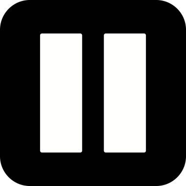 Kişisel ve ticari kullanım için temel öğesi simgesi.