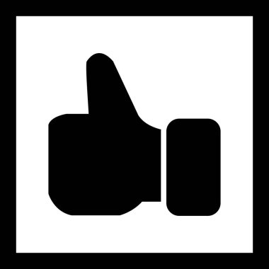 Kişisel ve ticari kullanım için temel öğesi simgesi.