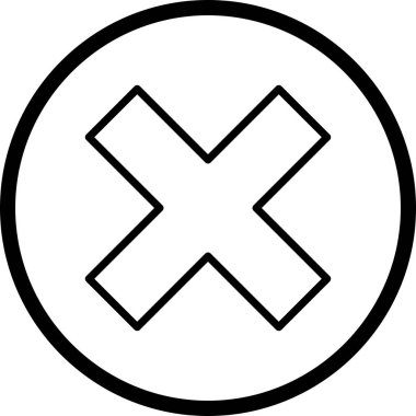 Kişisel ve ticari kullanım için temel öğesi simgesi.