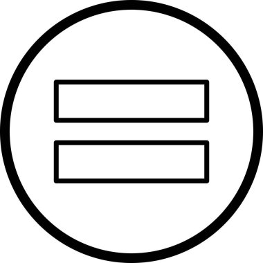 Kişisel ve ticari kullanım için temel öğesi simgesi.