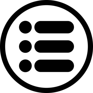 Kişisel ve ticari kullanım için temel öğesi simgesi.