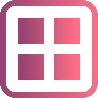 Kişisel ve ticari kullanım için temel öğesi simgesi.