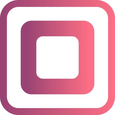 Kişisel ve ticari kullanım için temel öğesi simgesi.