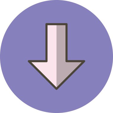 Kişisel ve ticari kullanım için temel öğesi simgesi.