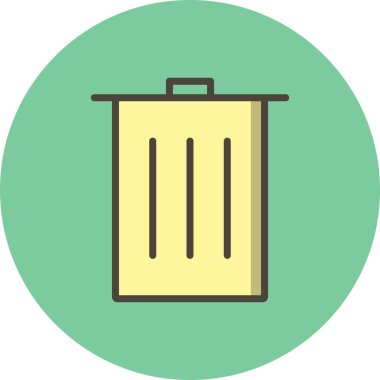 Kişisel ve ticari kullanım için temel öğesi simgesi.