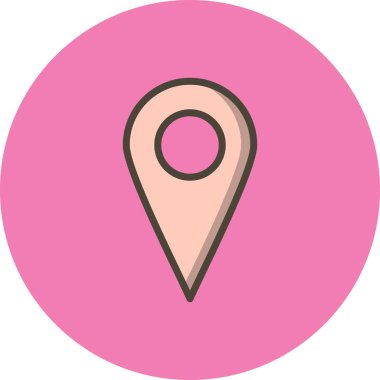 Kişisel ve ticari kullanım için temel öğesi simgesi.