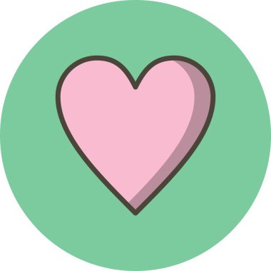 Kişisel ve ticari kullanım için temel öğesi simgesi.