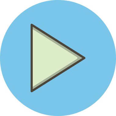 Kişisel ve ticari kullanım için temel öğesi simgesi.